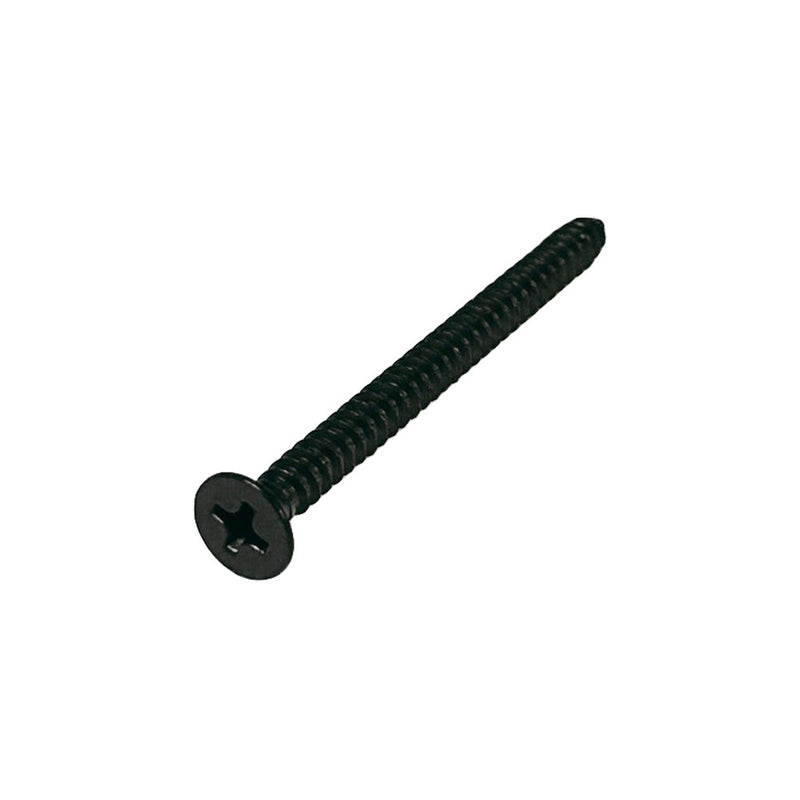 10Pc 1/4" x 2" Wood Screw Stainless Steel T316 Black Oxide Wood Screw Nail Screw
