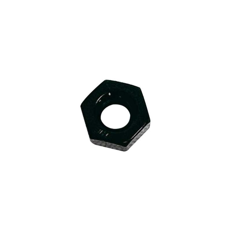 Black Oxide Stainless Steel T316 Hex Nut Right Hand UNC Standard 1/4"-20 Hex Nut