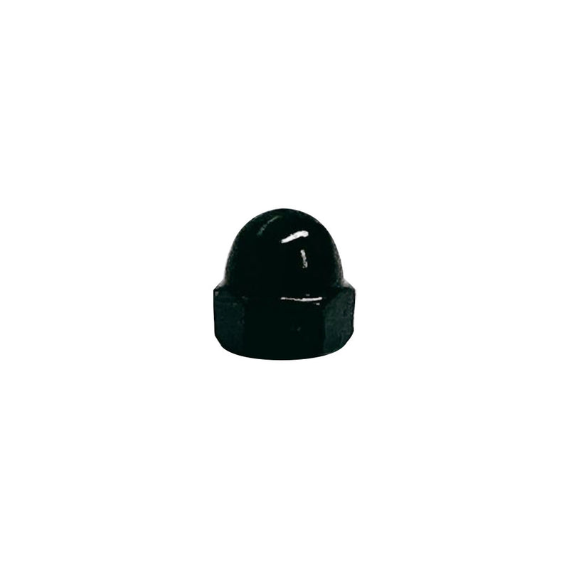 10Pc 1/4" Acorn Dome Nut Right Hand Stainless Steel Black Oxide Acorn Dome Nut
