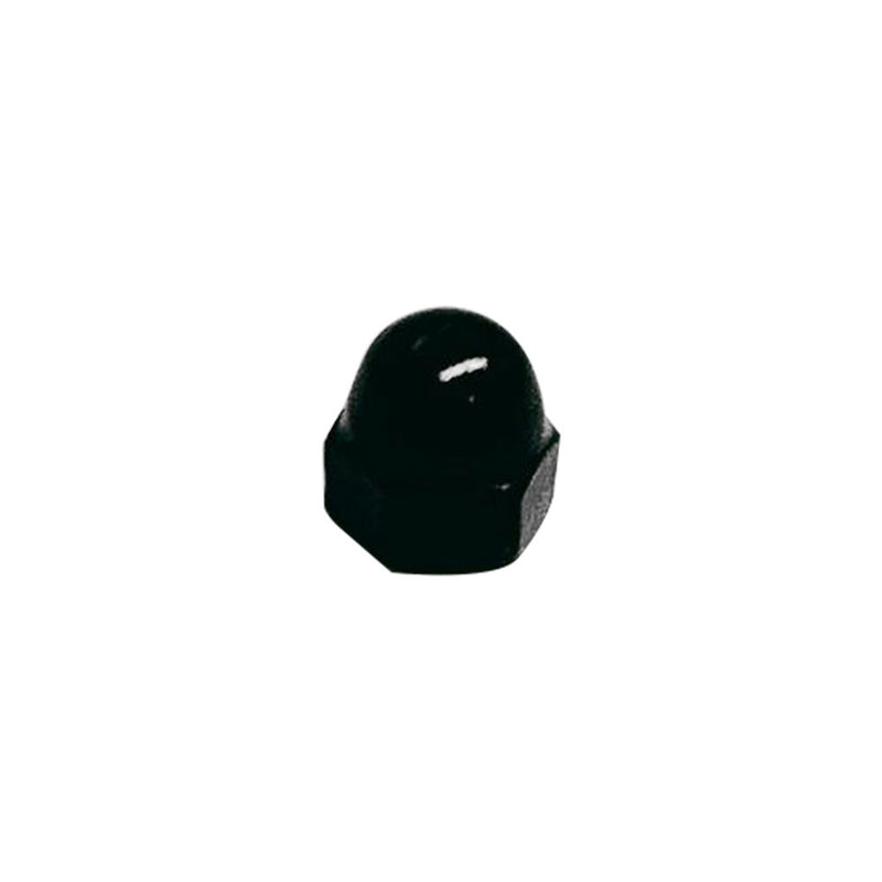10Pc 1/4" Acorn Dome Nut Right Hand Stainless Steel Black Oxide Acorn Dome Nut