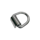 4Pc Stainless Steel 316 1/2" Weld-On Lashing Ring D-Ring Marine Boat Anchor Ring