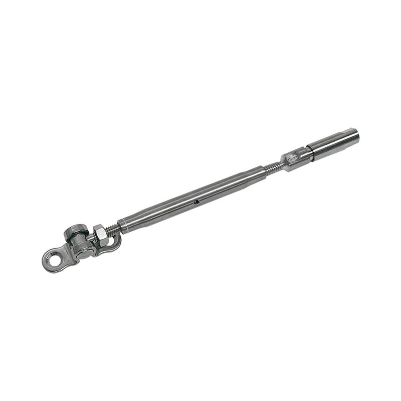 Marine Boat SS T316 Swageless & Deck Toggle Turnbuckle For 3/16" Cable Wire Rope