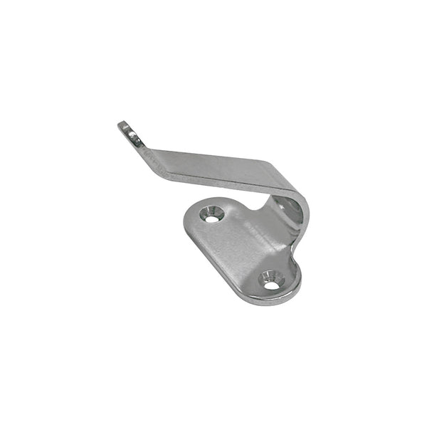 Marine Boat Stainless Steel T316 1-1/2"H Side Mount Flat Hook SS Single Hook