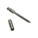 10Pc Marine Boat Stainless Steel Swageless lag Stud For 1/8" Cable Wire Fishing