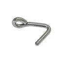 Marine Boat Stainless Steel 316 3/8" Downhaul Hook Rigging Lifting Hook 10 Pcs