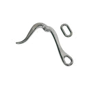 Marine Boat Stainless Steel 4" Pelican Hook With Loop Rigging Lifting Hook