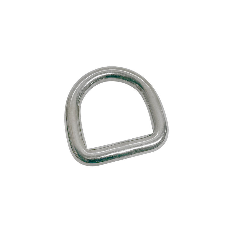 Marine Boat Stainless Steel T316 1/2" Bolt-On Lashing Ring D-Ring Anchor Ring