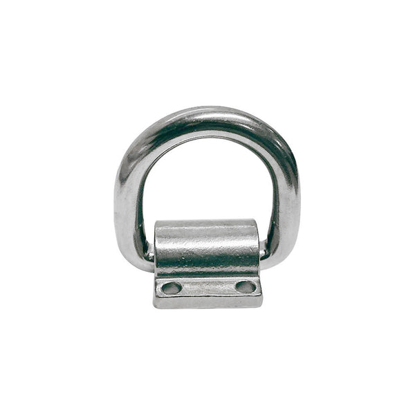 Marine Boat Stainless Steel T316 5/8" Bolt-On Lashing Ring D-Ring Anchor Ring