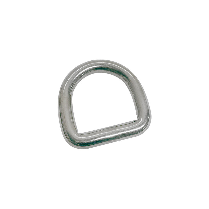 Marine Boat Stainless Steel T316 3/4" Bolt-On Lashing Ring D-Ring Anchor Ring