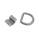 4Pc Marine Boat Stainless Steel 316 3/4" Bolt-On Lashing Ring D-Ring Anchor Ring