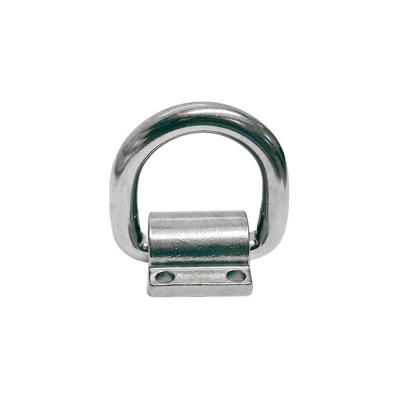 4 Pc Marine Boat Stainless Steel T316 1" Bolt-On Lashing Ring D-Ring Anchor Ring