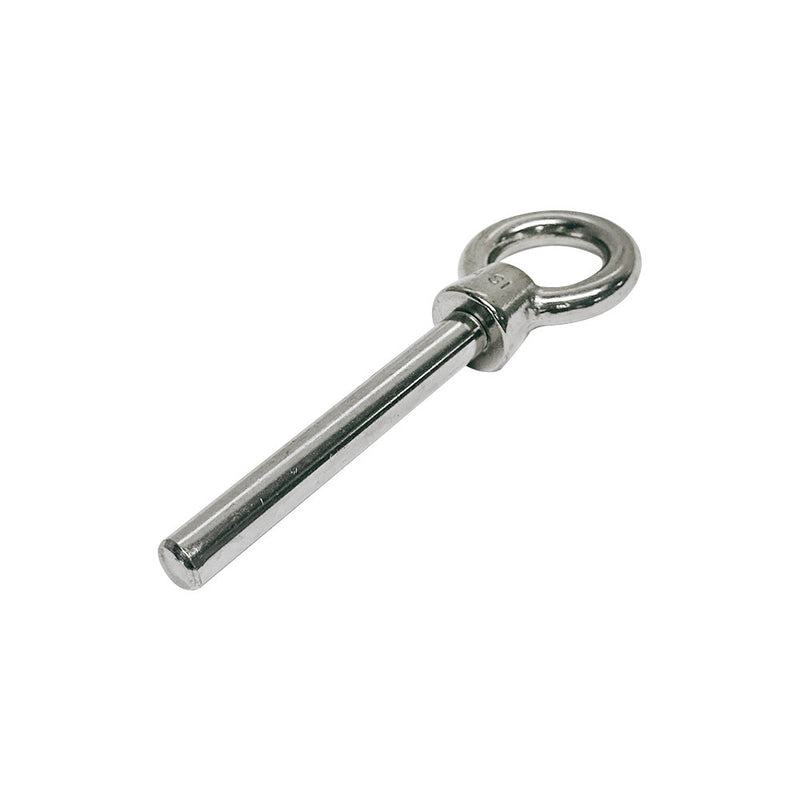 Marine Boat Stainless Steel 3/8"x4" Shoulder Eye Bolt Non Thread Eye Rivet Bolt