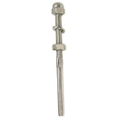 Stainless Steel Swage Threaded Stud End Fitting for 1/8",1/4", 3/16" Cable Rail
