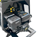 Towable 17 Cubic Feet Cement Mixer 12V  Electric Starter Gas Tow Concrete 13HP