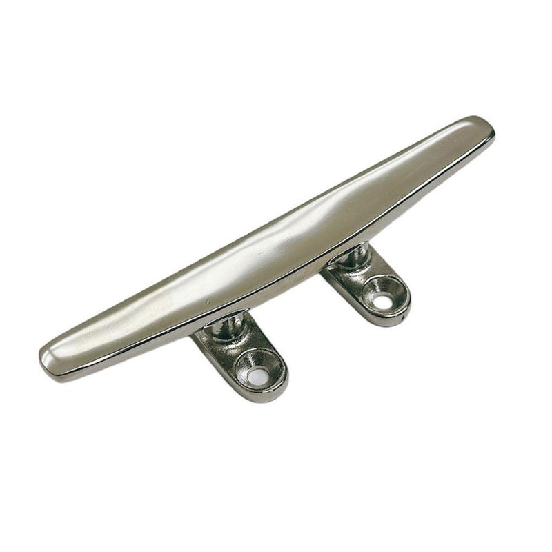 Boat Marine Stainless Steel T316 6" Trimline Cleat Flat Top Dock Deck Rope
