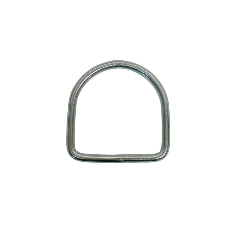4 Pc Marine Stainless Steel 1/8" D-Ring 100 WLL D Ring Yacht Sailing hardware