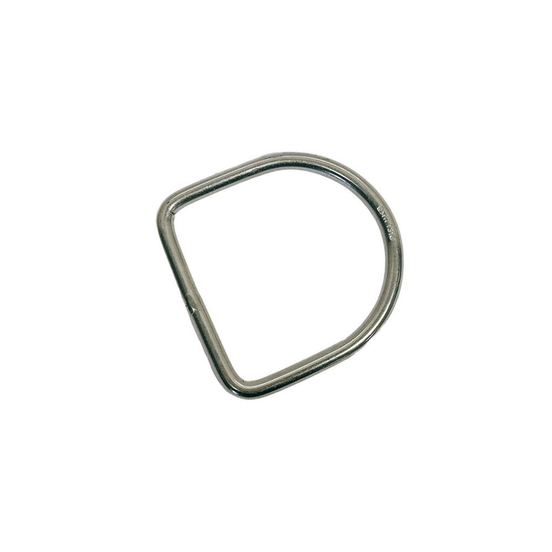4 Pc Marine Stainless Steel 1/8" D-Ring 100 WLL D Ring Yacht Sailing hardware