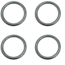 4 Pc Marine Boat Stainless Steel 1/2" Round Ring Link Connect 5,600LB WLL Yacht