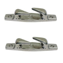 2 Pc Marine Stainless Steel 6" Skene Chocks RIGHT Top Dock Deck Rope Yacht