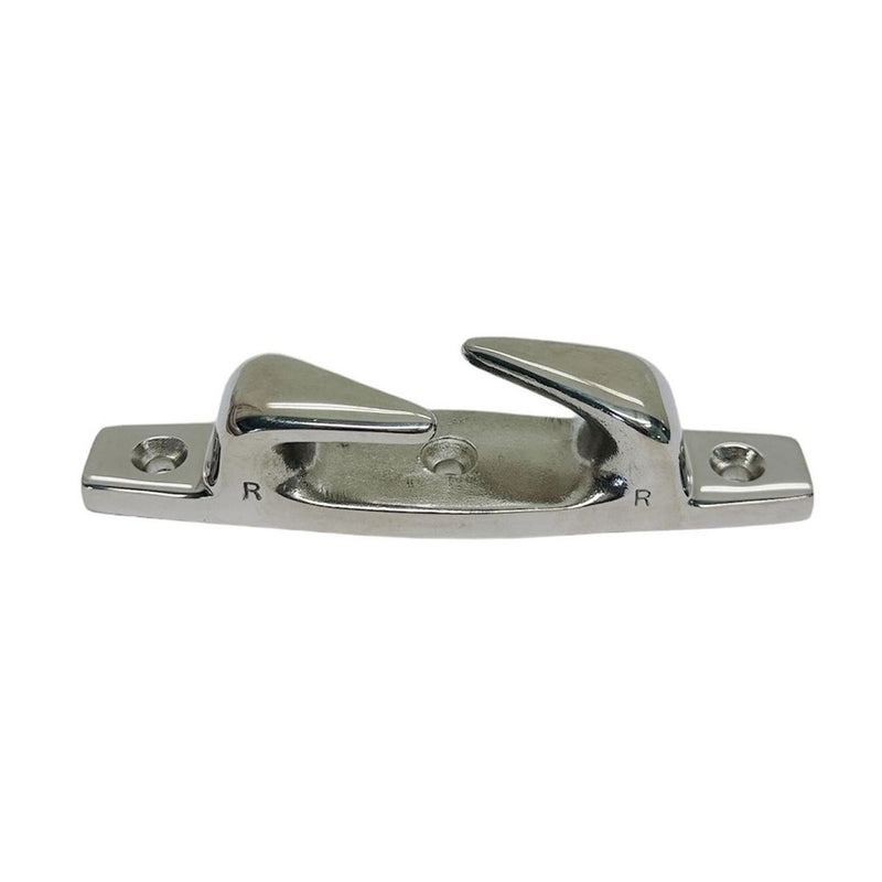 2 Pc Marine Stainless Steel 6" Skene Chocks RIGHT Top Dock Deck Rope Yacht