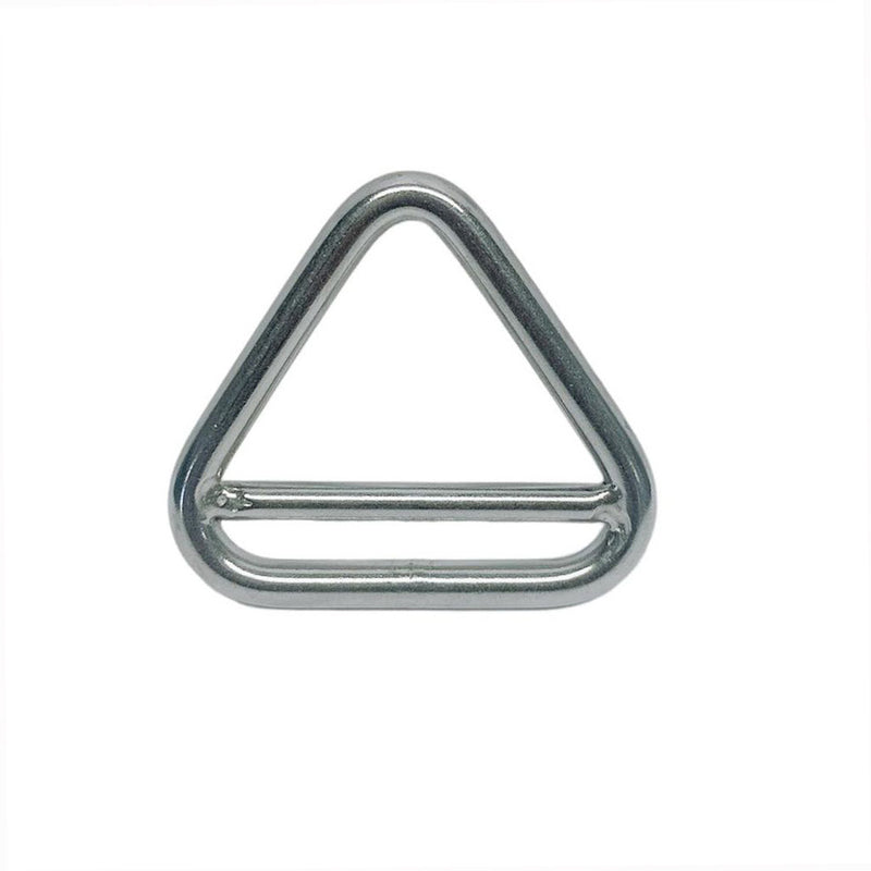 4 Pc Marine Stainless Steel 1/4" x 2" Triangle Ring Link Connect Yacht Sailing