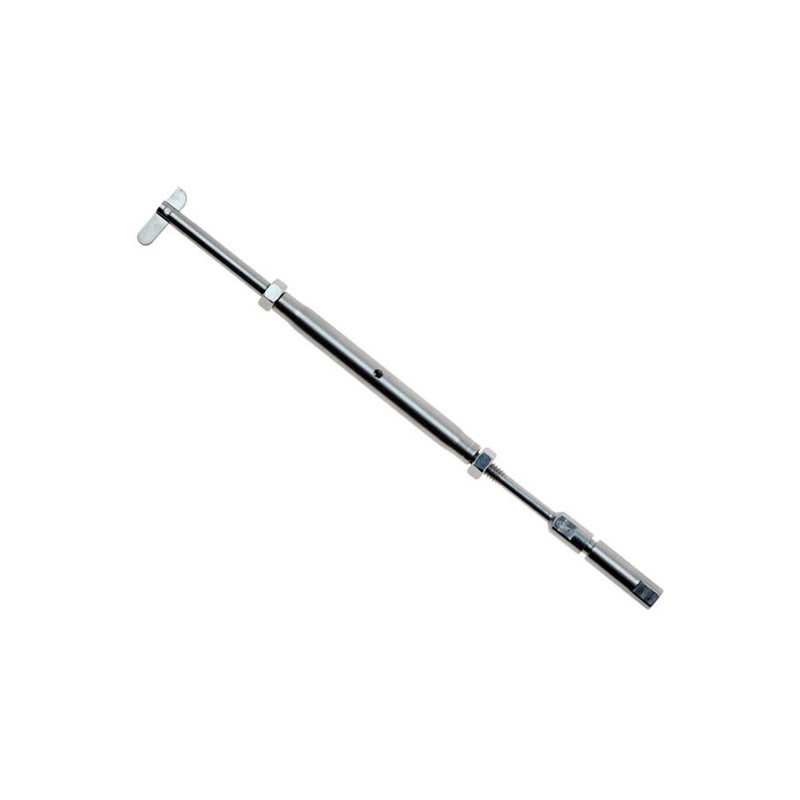 4 Pc Marine Stainless Steel Swageless & Drop Pin Turnbuckle For 3/16" Cable Wire