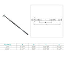 Marine Boat Stainless Steel Swageless & Drop Pin Turnbuckle For Cable Wire