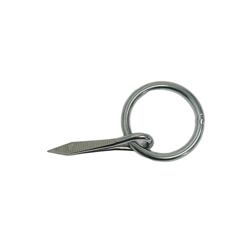Marine Stainless Steel Ring Nail Link Connect Yacht Sailing Welded Ring