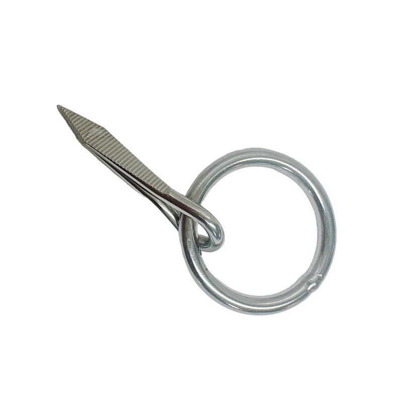 Marine Stainless Steel 3/16" Ring Nail Link Connect Yacht Sailing Welded Ring