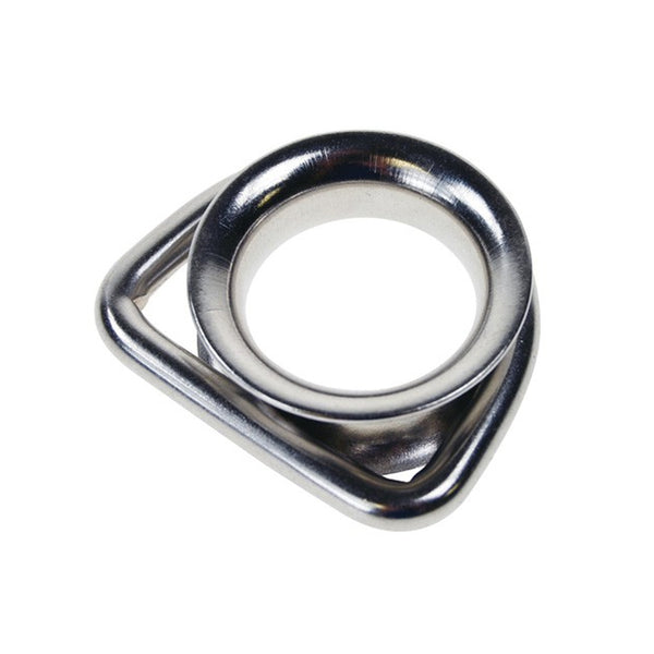 Marine Boat Stainless Steel T316 1/4" D Ring Thimble Wire Rope Sailing Yacht
