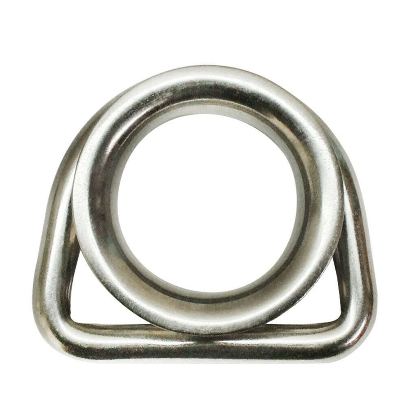 Marine Boat Stainless Steel T316 1/4" D Ring Thimble Wire Rope Sailing Yacht