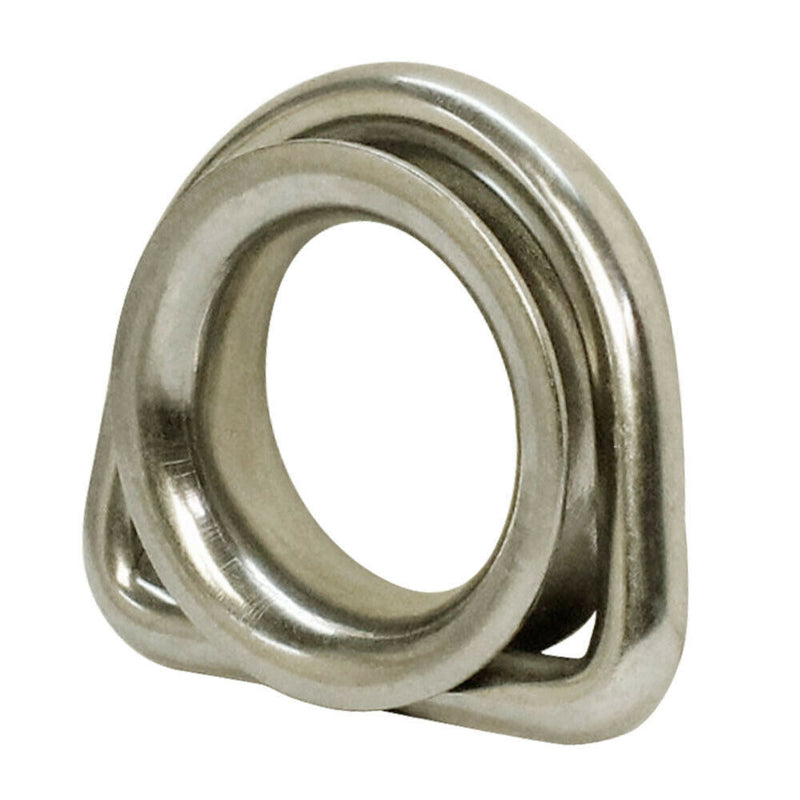 5 Pc Marine Boat Stainless Steel 1/4" D Ring Thimble Wire Rope Sailing Yacht