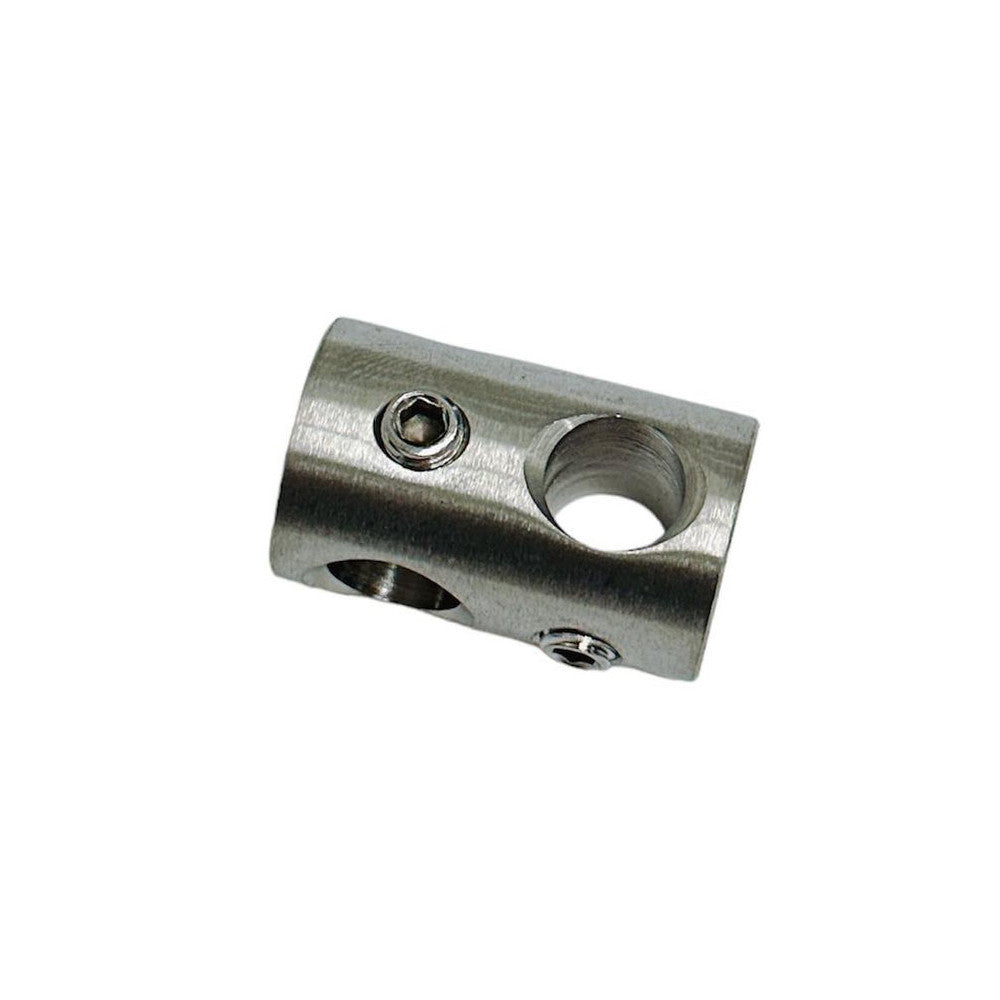 Marine Boat Stainless Steel T316 Long 3/8" Cross Cable Clip 3/4 OD Wire Cable