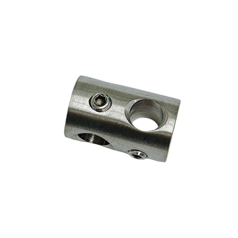 Marine Boat Stainless Steel T316 Long 3/8" Cross Cable Clip 3/4 OD Wire Cable
