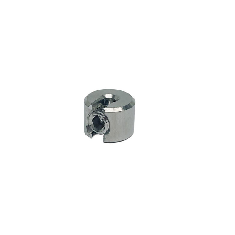Marine Stainless Steel T316 Single Piece Cable Clamp Railing Rope Wire