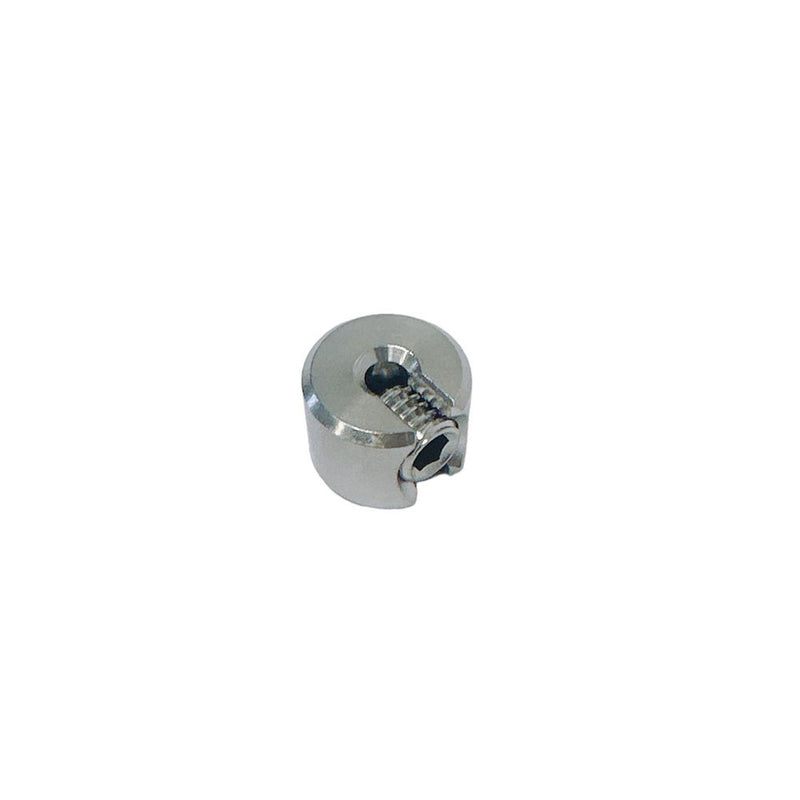 Marine Stainless Steel T316 Single Piece Cable Clamp Railing Rope Wire
