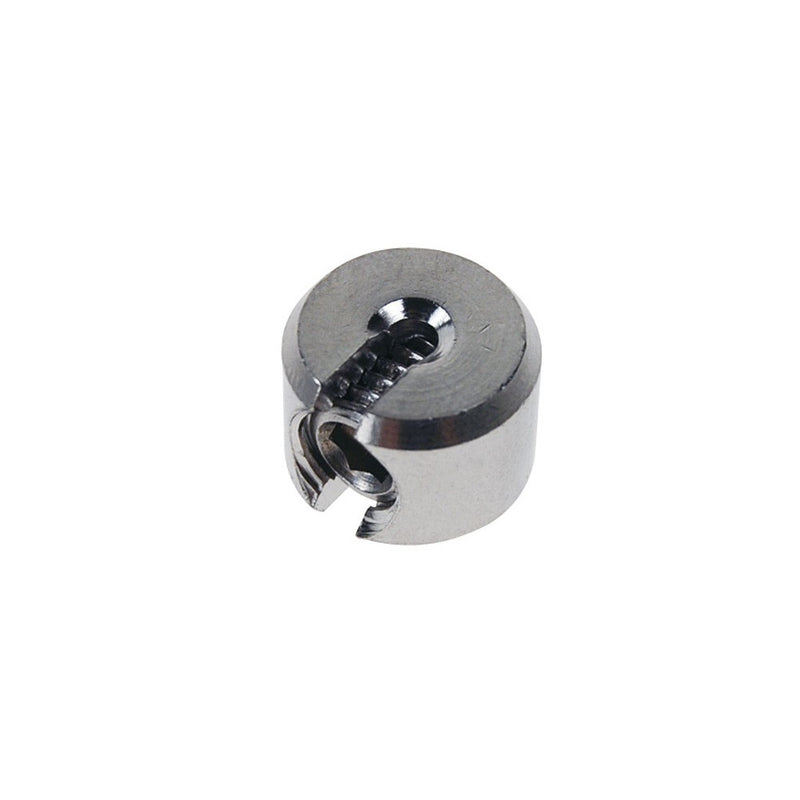 Marine Stainless Steel T316 Single Piece Cable Clamp Railing Rope Wire