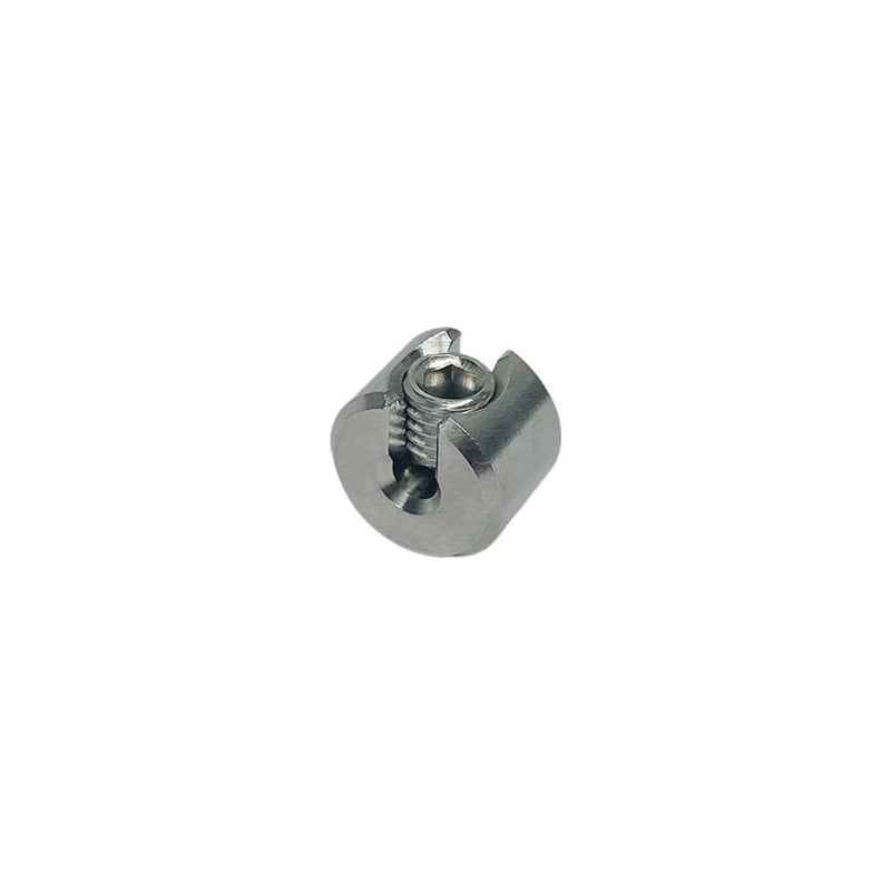 Marine Stainless Steel T316 Single Piece 3/16" Cable Clamp Railing Rope Wire