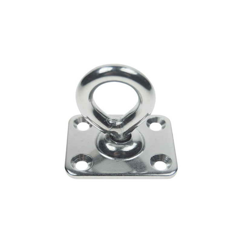 Marine Boat Stainless Steel T316 1/4" Square Swivel Pad Eye Rigging Lift Rope