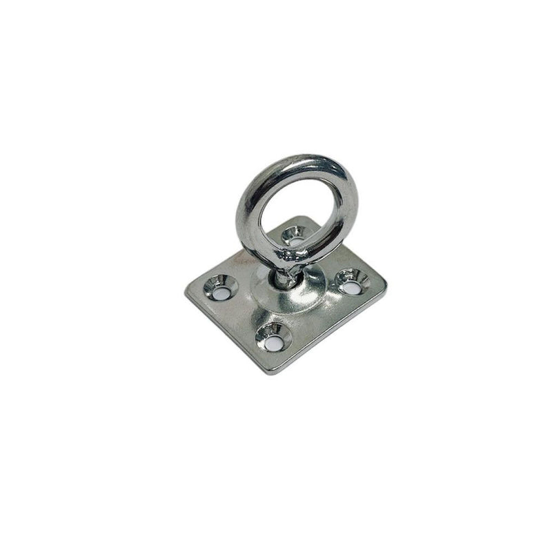 Marine Boat Stainless Steel T316 5/16" Square Swivel Pad Eye Rigging Lift Rope