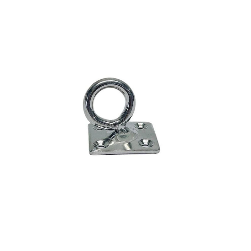 4 Pc Marine Boat Stainless Steel 5/16" Square Swivel Pad Eye Rigging Lift Rope