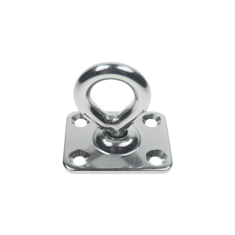 4 Pc Marine Boat Stainless Steel 5/16" Square Swivel Pad Eye Rigging Lift Rope
