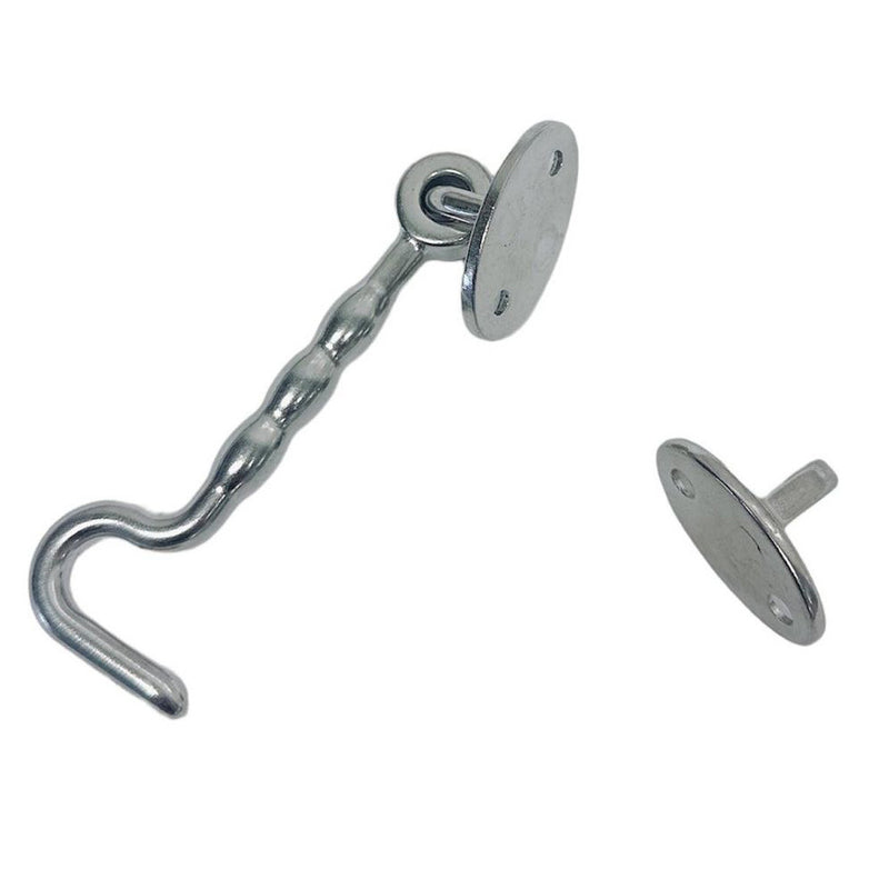 4Pc Marine Stainless Steel 316 3" Door Hook Lock Cabinet Cabin Door Hook Latch