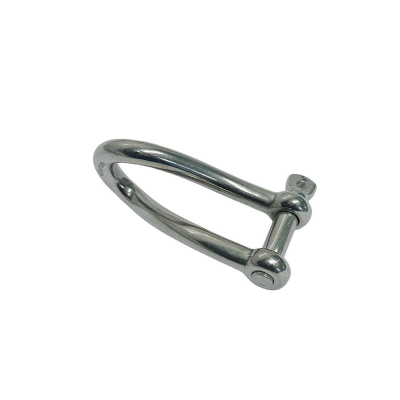 Marine Boat Stainless Steel T316 5/16" Twisted Shackle Screw Pin 1000 Lbs WLL