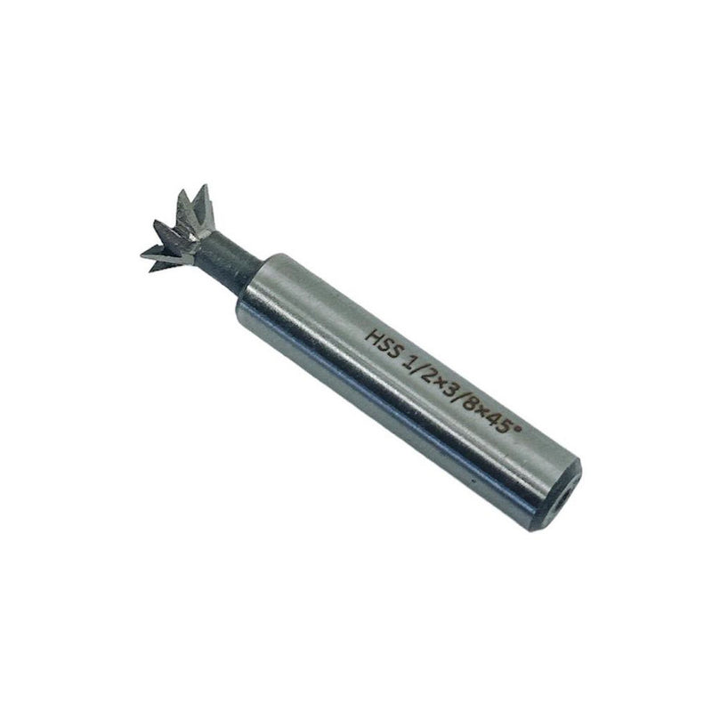 1/2" x 45 Degree HSS Dovetail Cutter Milling Mill Cutting High Speed Steel
