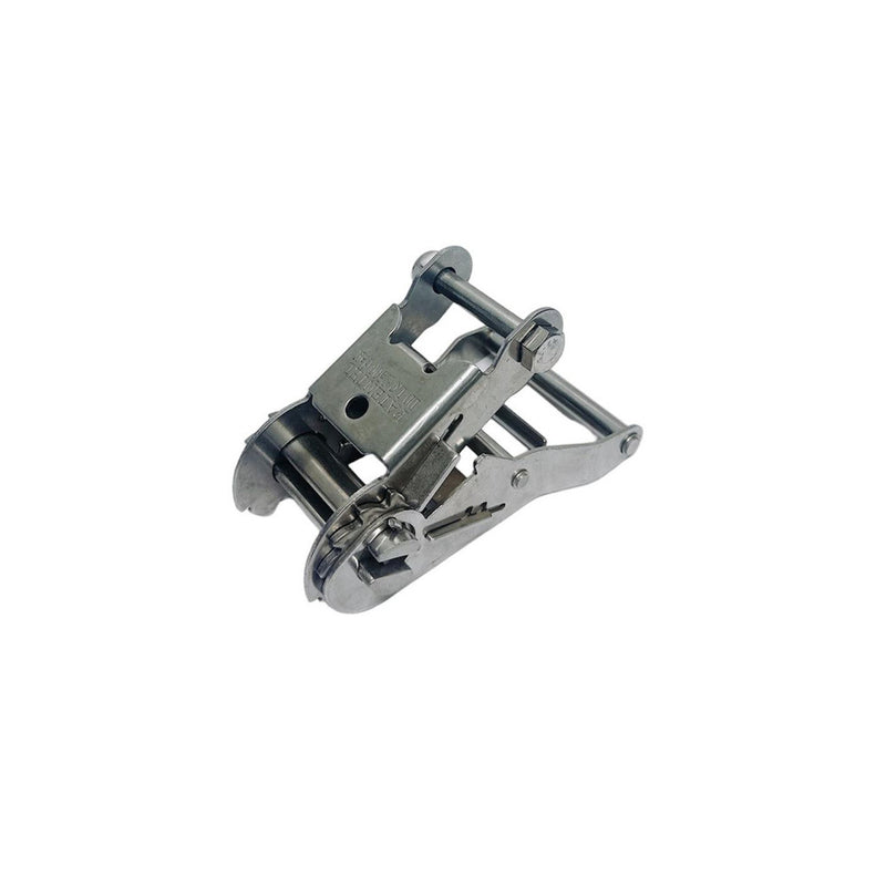 Marine Boat HDStainless Steel T304 2" Ratchet Buckle Tie Down Rope 1,600 Lb WLL
