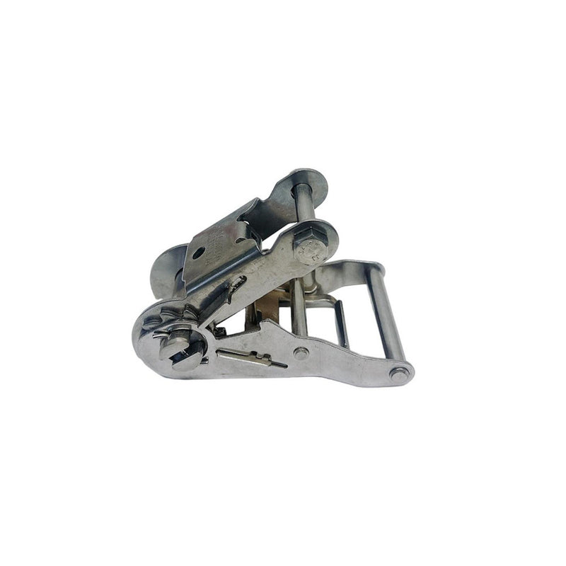 Marine Boat HDStainless Steel T304 2" Ratchet Buckle Tie Down Rope 1,600 Lb WLL