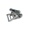 Marine Boat HDStainless Steel T304 2" Ratchet Buckle Tie Down Rope 1,600 Lb WLL