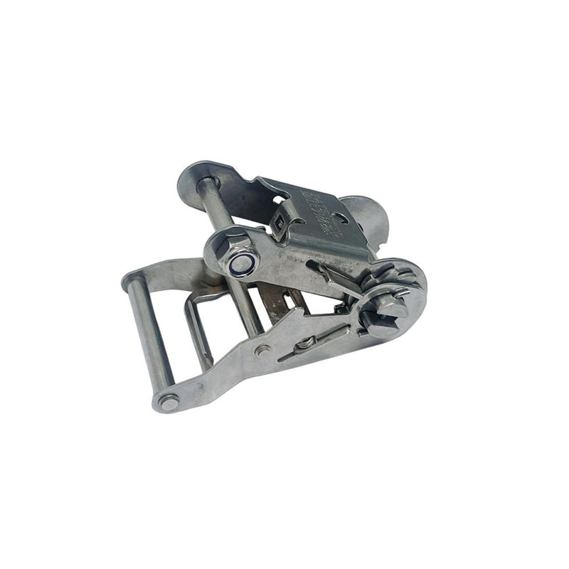 Marine Boat HDStainless Steel T304 2" Ratchet Buckle Tie Down Rope 1,600 Lb WLL