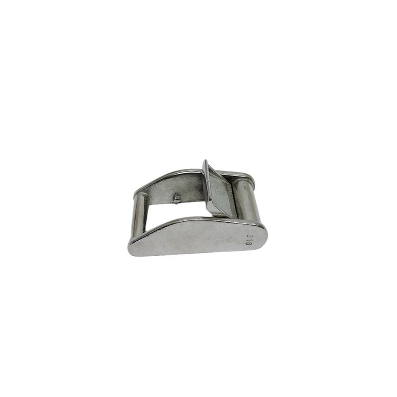 10Pc Marine Stainless Steel 1" Cam Buckle Rachet Tie Down Webbing Straps 100 WLL